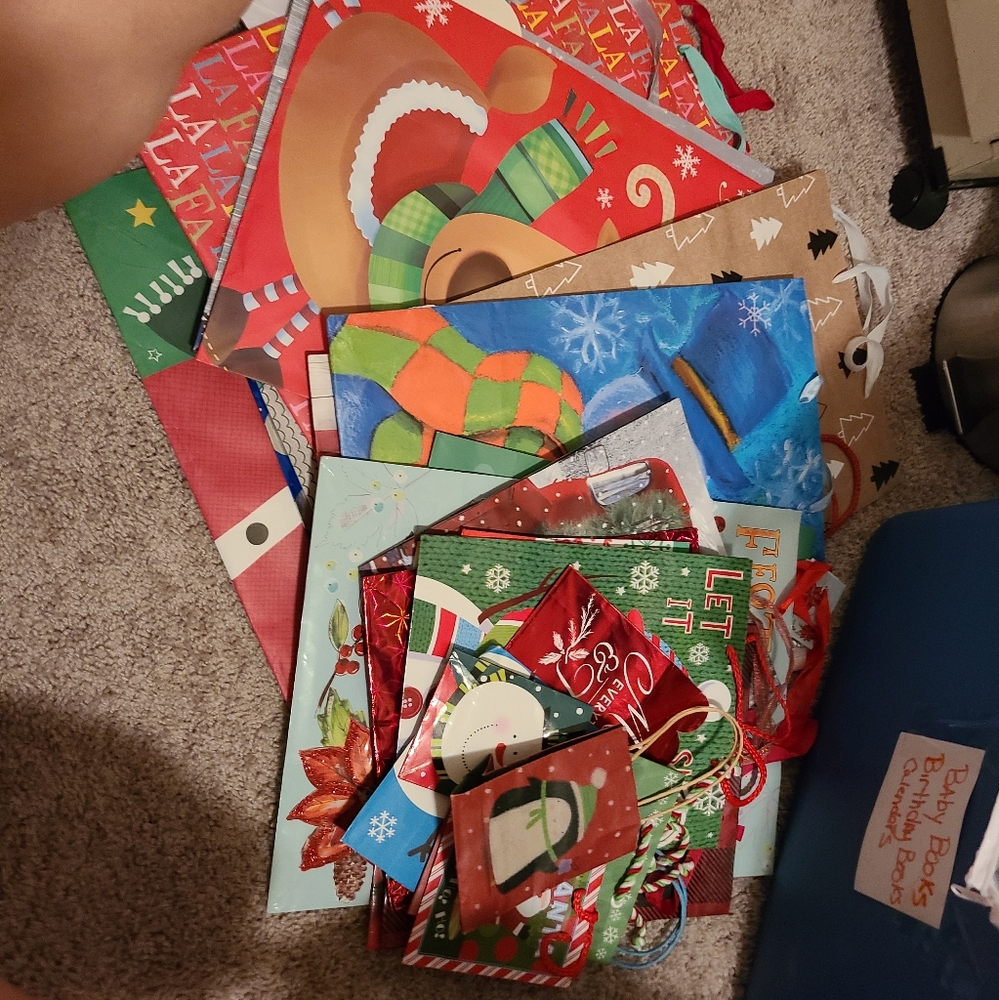 Christmas gift bags